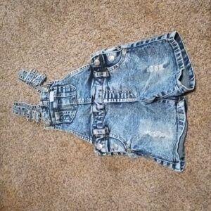 Denim overalls